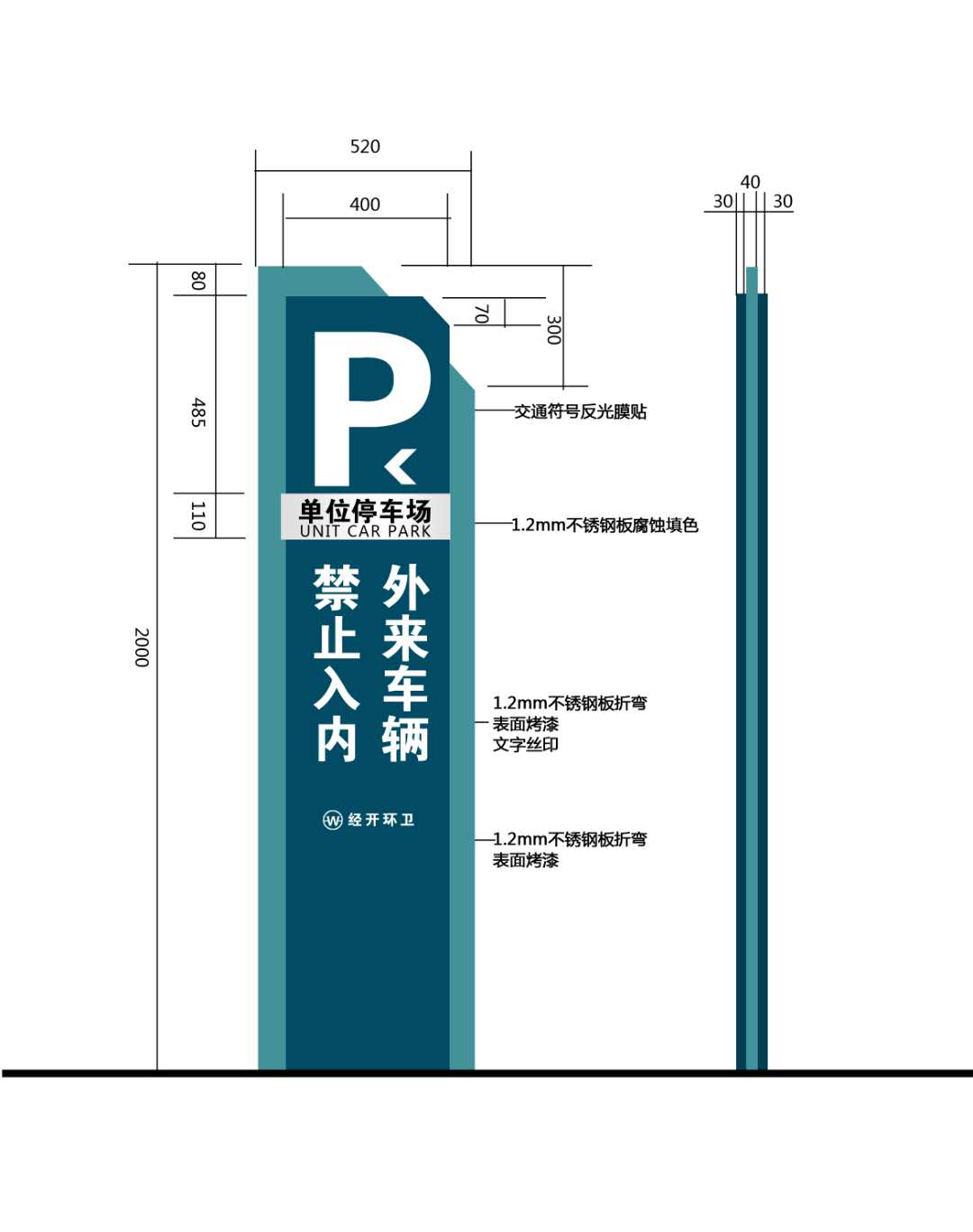 导视牌